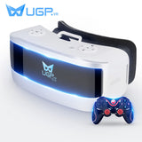 UGP H1 VR 3D Virtual Reality Glasses 5.5 Inch with Bluetooth Gamepad for Movie Cinema, ALL VR Games