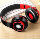 Foldable Colorful Wireless Bluetooth Headphone with Mic