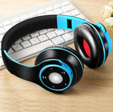 Foldable Colorful Wireless Bluetooth Headphone with Mic