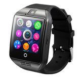 SCELTECH Q18 Bluetooth Smart Watch with Camera for IOS Android