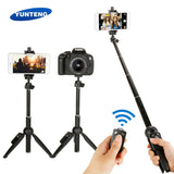 Mini Foldable 3 in 1 Selfie Stick, Tripod, Monopod, Bluetooth Remote
