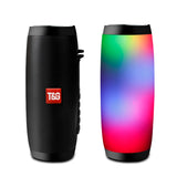 T&G Portable LED Wireless Bluetooth Speaker with Mic