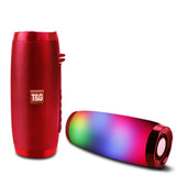 T&G Portable LED Wireless Bluetooth Speaker with Mic