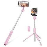 BlitzWolf 3 in 1 Selfie Stick Tripod Monopod Bluetooth Remote for Gopro Sports Camera Phones DSLR