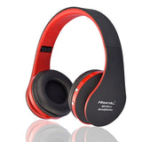 HISONIC Foldable Wireless Bluetooth Gaming Headphone with Mic